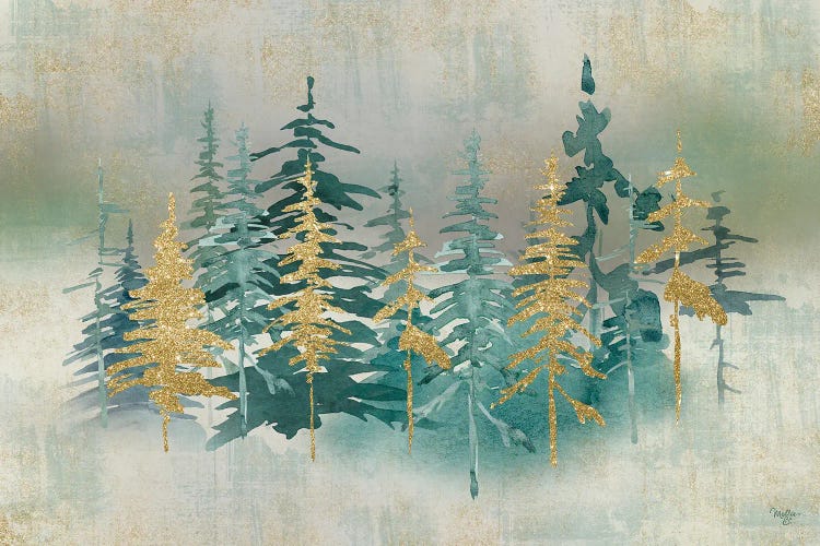 Shimmering Forest by Mollie B. wall art