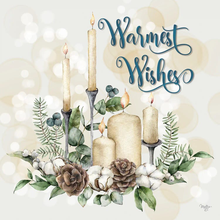 Warmest Wishes by Mollie B. wall art