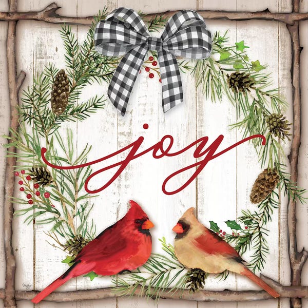 Christmas Signs & Sentiments: Joy Wreath by Mollie B.