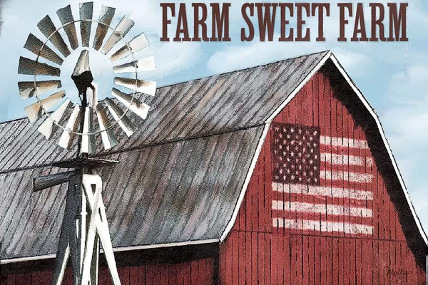 American Flags: Farm Sweet Farm by Mollie B.