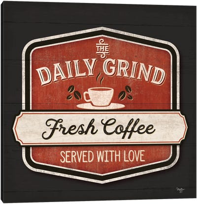 The Daily Grind Canvas Art Print