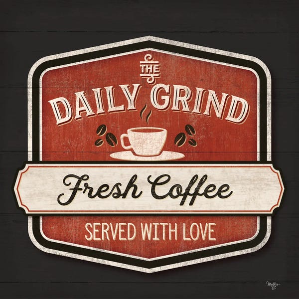 Typography: The Daily Grind by Mollie B.