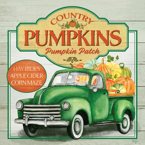 Trucks: Pumpkin Patch by Mollie B.