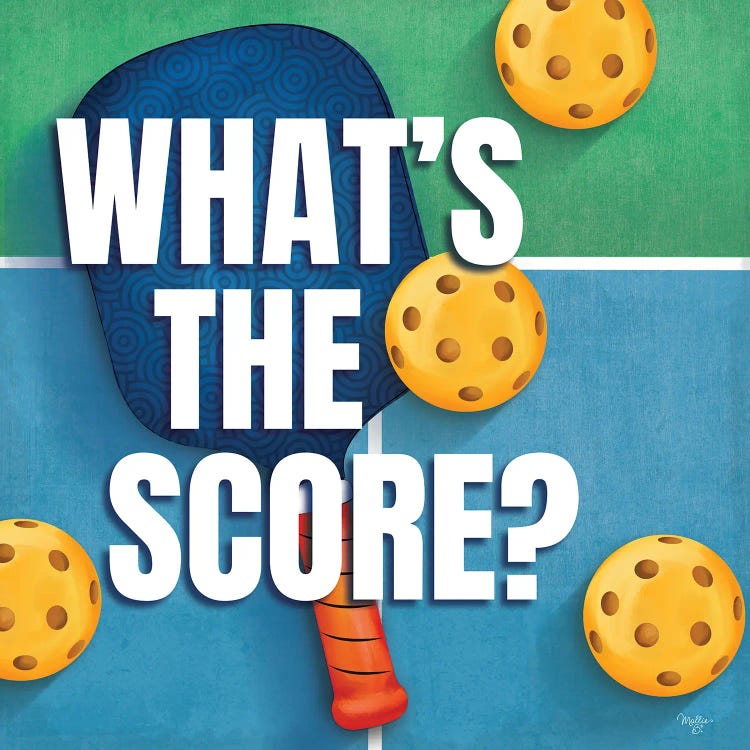 What's the Score by Mollie B. wall art