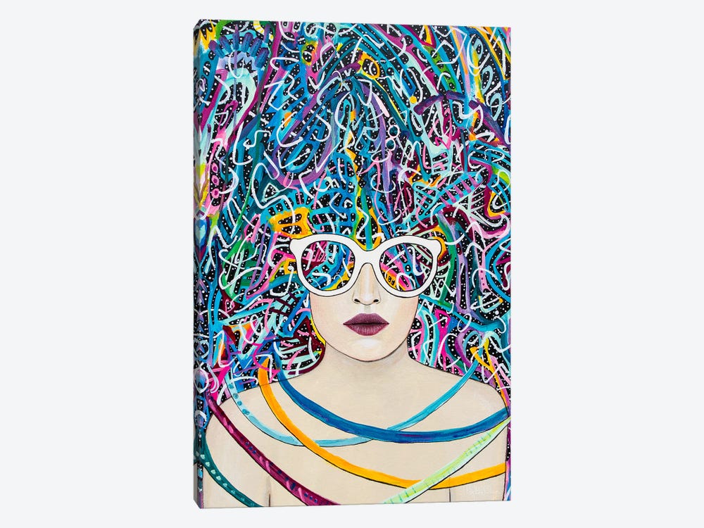 Spectacles by Meghan Oona Clifford 1-piece Canvas Wall Art