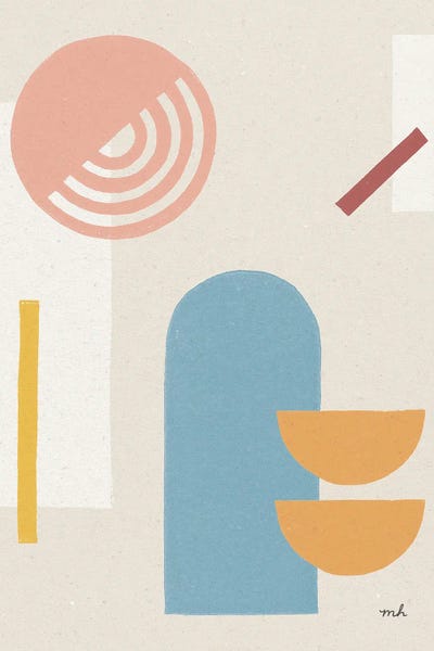 Shapely Serenity I by Moira Hershey art print