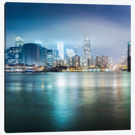 Brooklyn Bride Pano #2, part 1 of 3 Canvas Print #MOL29} by Moises Levy Canvas Art