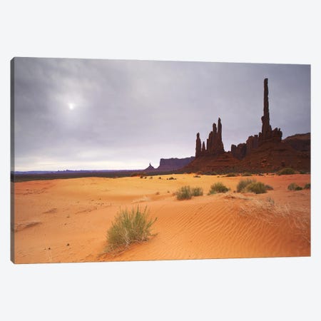 Monument Valley Panorama #1 Canvas Print #MOL46} by Moises Levy Canvas Art Print
