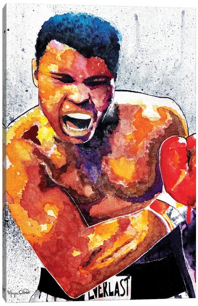 The Greatest Canvas Art Print - Boxing Art