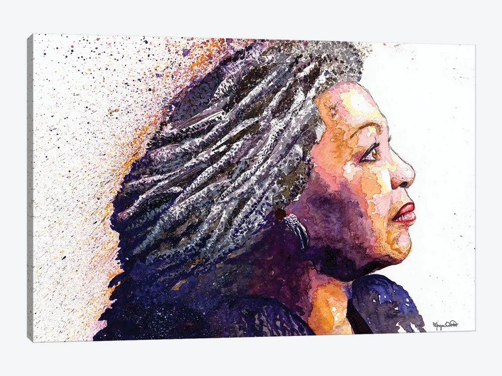 Toni Morrison by Morgan Overton 1-piece Art Print