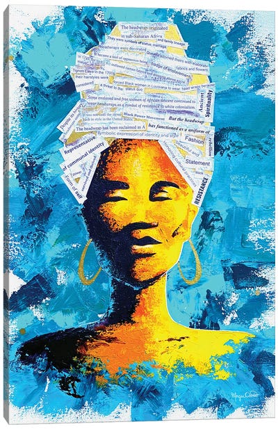 Dhuku Canvas Art Print - African Heritage Art