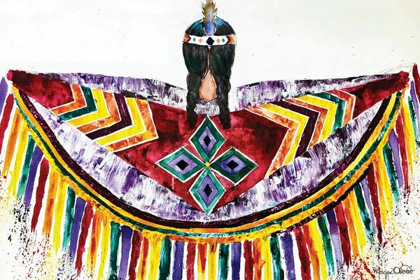 Morgan Overton: Fancy Shawl by Morgan Overton