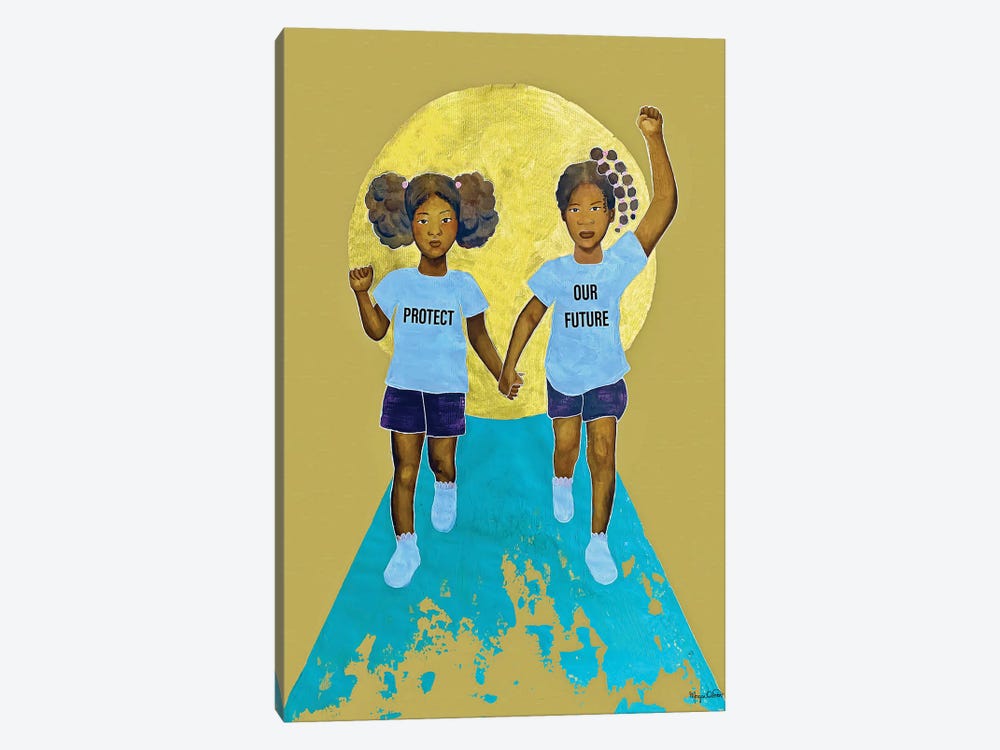 Protect Our Future by Morgan Overton 1-piece Art Print