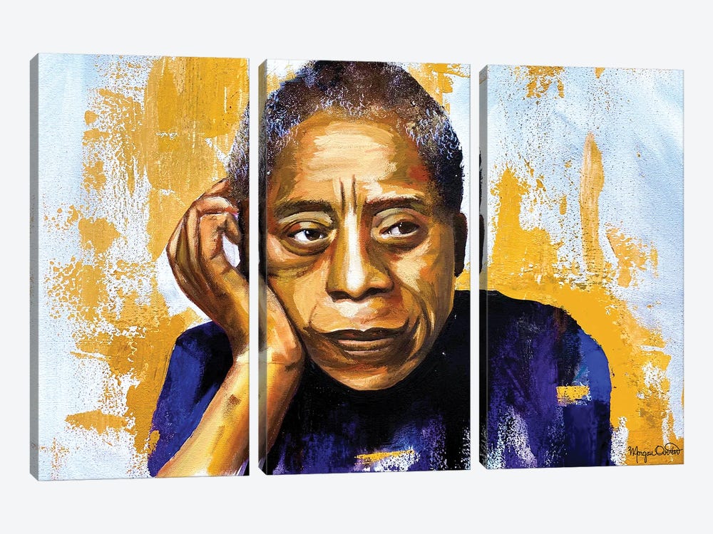 Elder Baldwin by Morgan Overton 3-piece Canvas Artwork