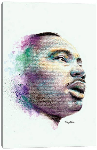 King Canvas Art Print - Martin Luther King Jr.