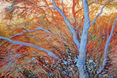 Iridescent Blues by Michael Orwick canvas print