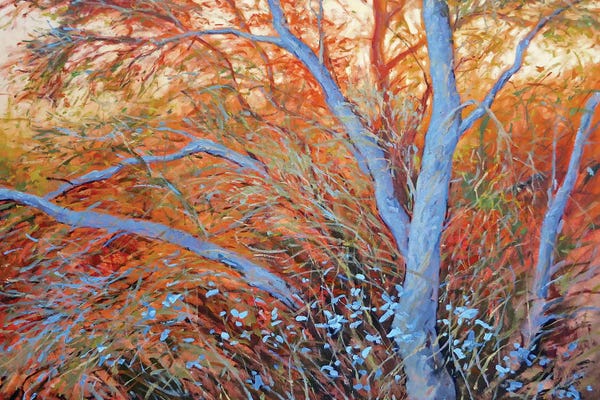 Enchanted Forests: Iridescent Blues by Michael Orwick