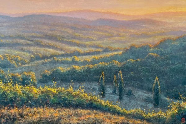 Michael Orwick: Tuscan Vista by Michael Orwick
