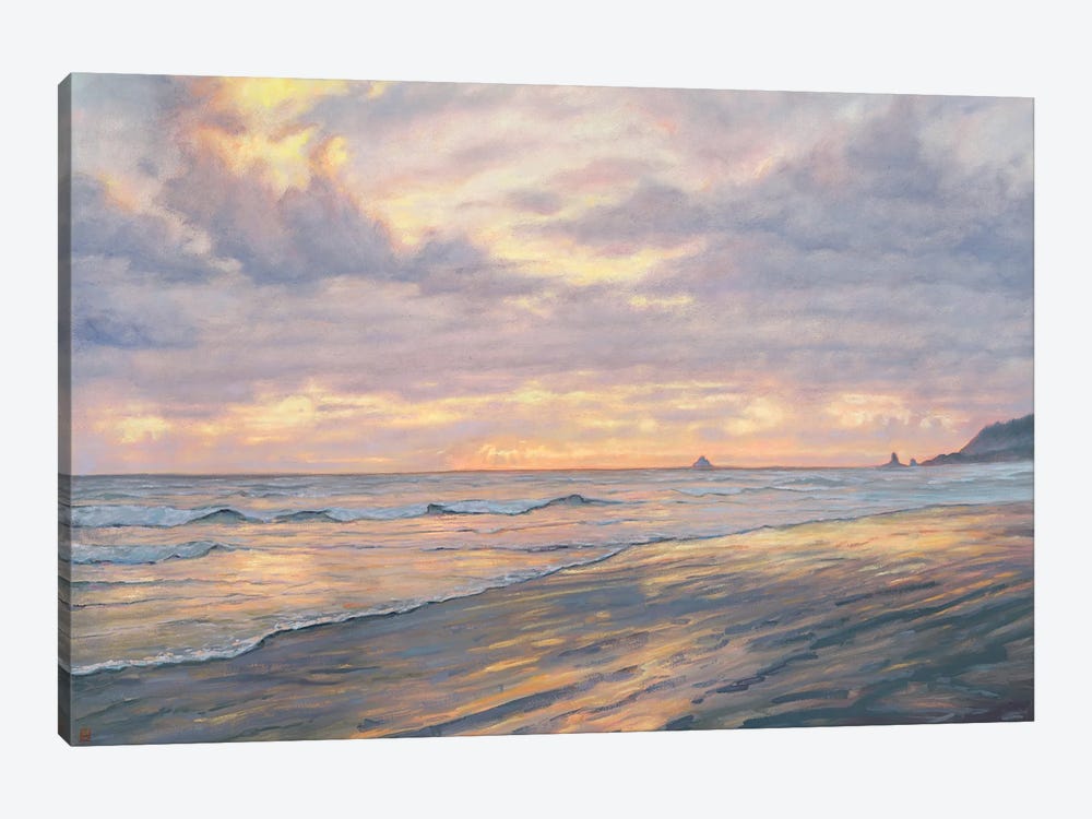Cannon Beach Clouds by Michael Orwick 1-piece Art Print