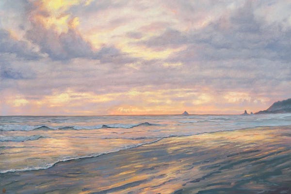 Michael Orwick: Cannon Beach Clouds by Michael Orwick