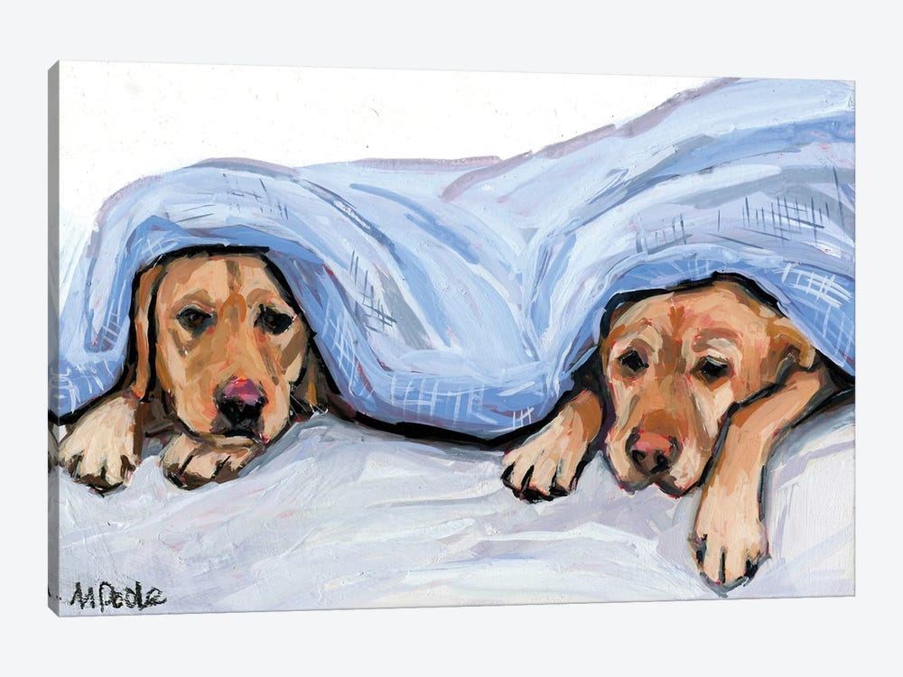 Under Cover by Molly A. Poole 1-piece Canvas Wall Art