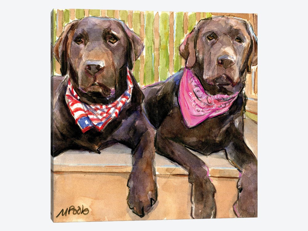 Decked Out by Molly A. Poole 1-piece Art Print