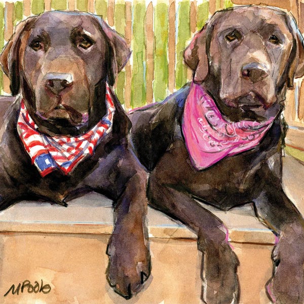 Labrador Retrievers: Decked Out by Molly A. Poole