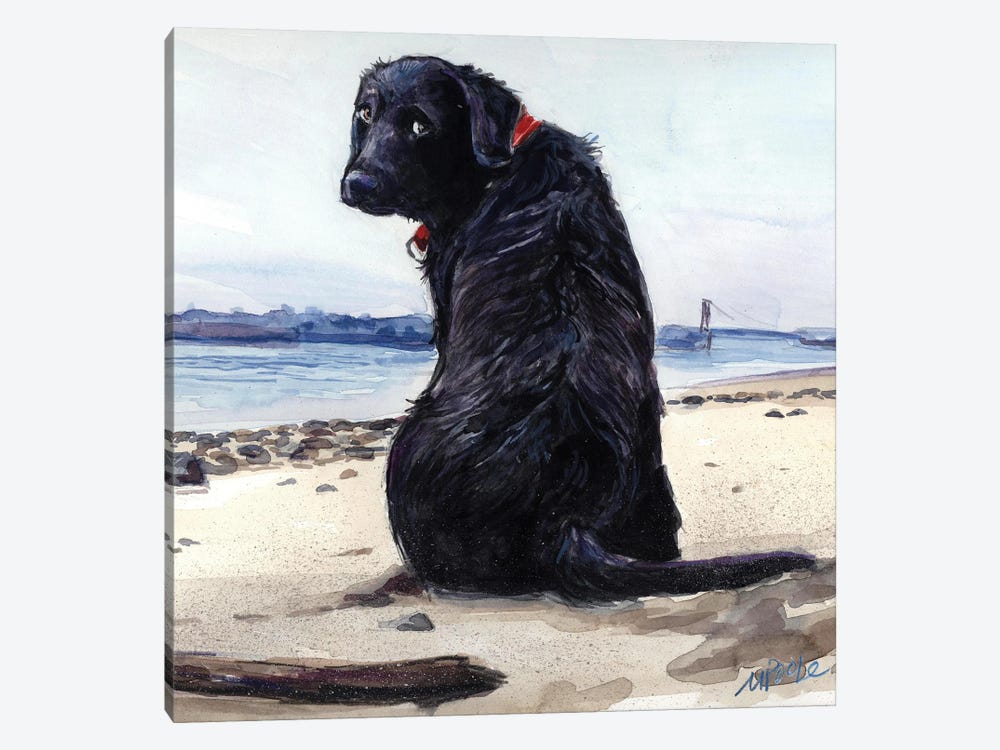 Fetching by Molly A. Poole 1-piece Canvas Print
