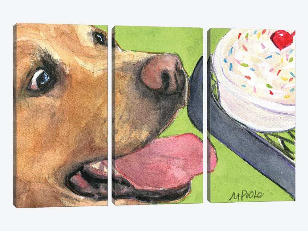 Ice Cream by Molly A. Poole 3-piece Art Print