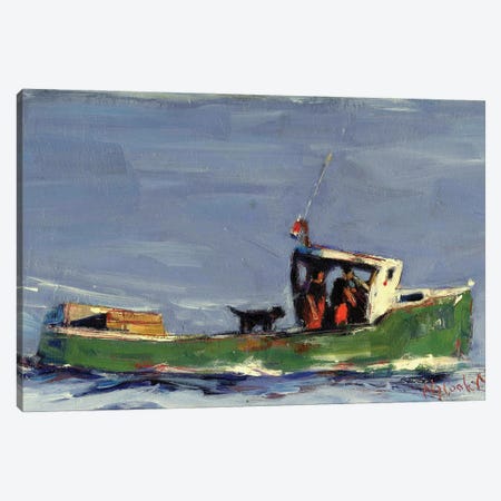 In Tow Canvas Print #MOY48} by Molly A. Poole Art Print