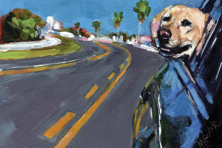 Joy Ride by Molly A. Poole wall art