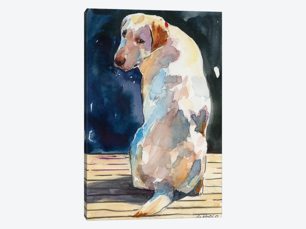 Lucy Moon by Molly A. Poole 1-piece Canvas Art