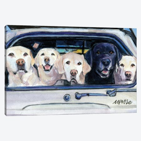 Road Trippin' Canvas Print #MOY73} by Molly A. Poole Canvas Art
