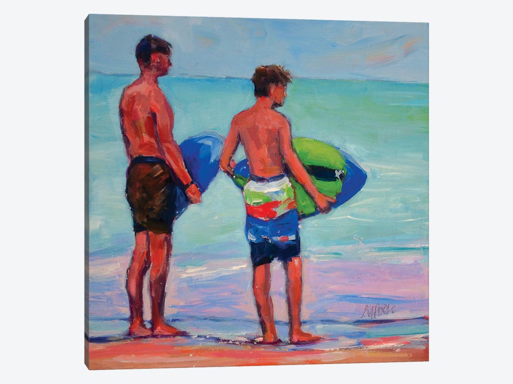 Skimmers by Molly A. Poole 1-piece Canvas Artwork