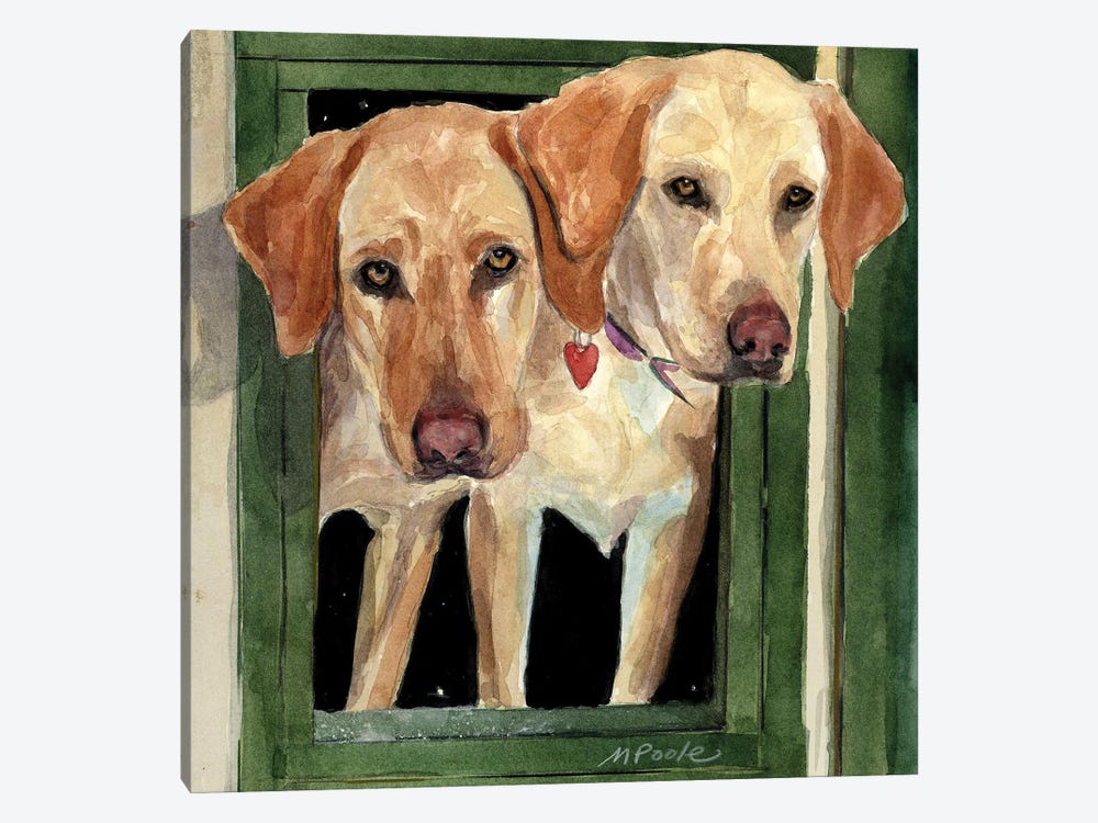 Two Hearts by Molly A. Poole 1-piece Art Print