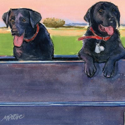 Two Into Eighty Six by Molly A. Poole framed wall art