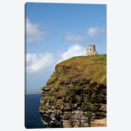 Scenic Cliffs Of Moher And O'Brien's Tower. Canvas Print #MPA11} by Marilyn Parver Canvas Print