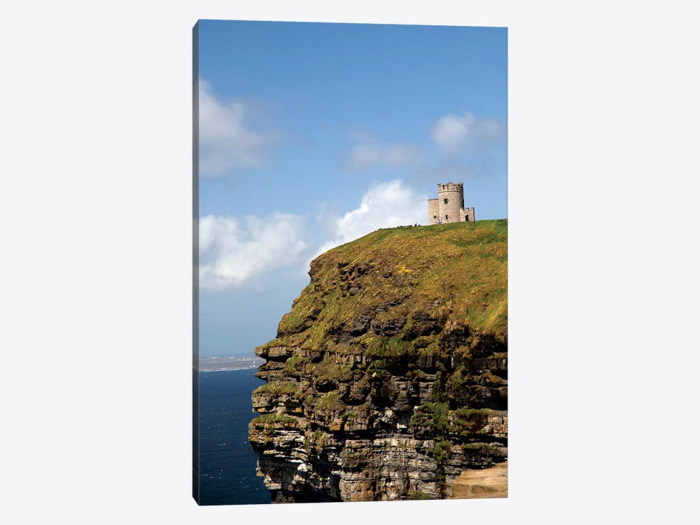 Scenic Cliffs Of Moher And O'Brien's Tower by Marilyn Parver 1-piece Canvas Artwork