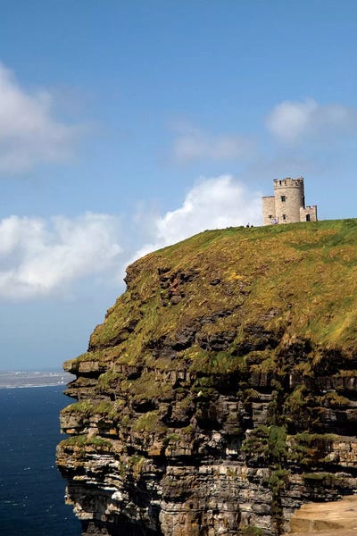 Marilyn Parver: Scenic Cliffs Of Moher And O'Brien's Tower by Marilyn Parver