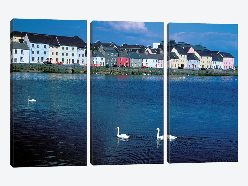 Ireland, Co Of Galway, Galway Bay by Marilyn Parver 3-piece Canvas Artwork