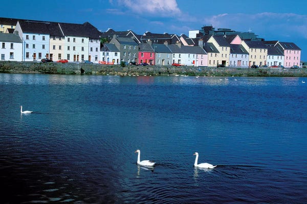 Galway: Ireland, Co Of Galway, Galway Bay by Marilyn Parver