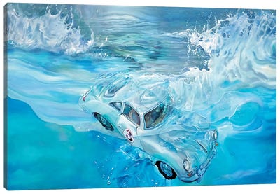 Porsche No. 3 Canvas Art Print - Marcello Petisci