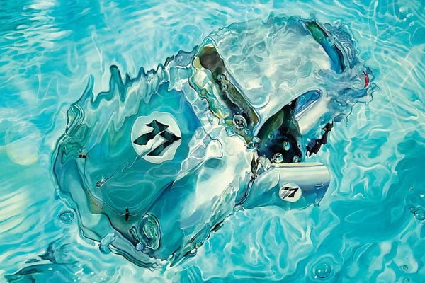 Swimming: Porsche No. 77 by Marcello Petisci