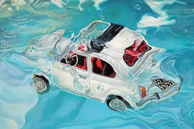 Positano by Marcello Petisci framed wall art