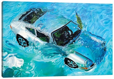 Chlorine VI Canvas Art Print - Underwater Art