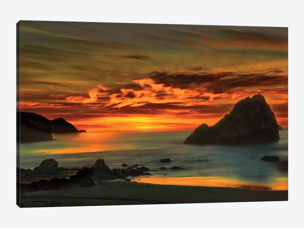 Northerrn Cali Sunset by MScottPhotography 1-piece Canvas Artwork