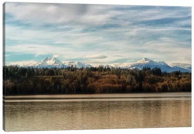 Olympic View Canvas Art Print - Olympic National Park Art