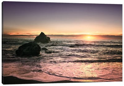 Oregon Sunset Canvas Art Print - MScottPhotography