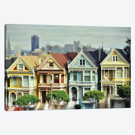 Painted Ladies Canvas Print #MPH107} by MScottPhotography Canvas Art