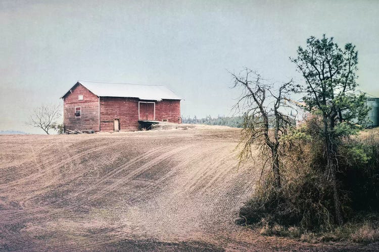 Red Barn Palouse by MScottPhotography wall art